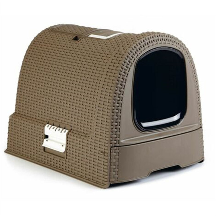 Archie & Oscar Curver Hooded Cat Litter Box 51 x 38.5 x 39.5cm